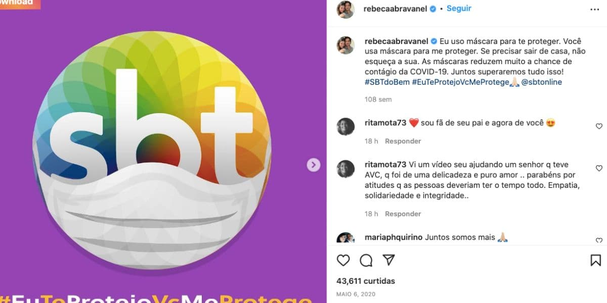 Rebeca, ao lado de Pato, expõe saída de mansão e volta a casa do pai 