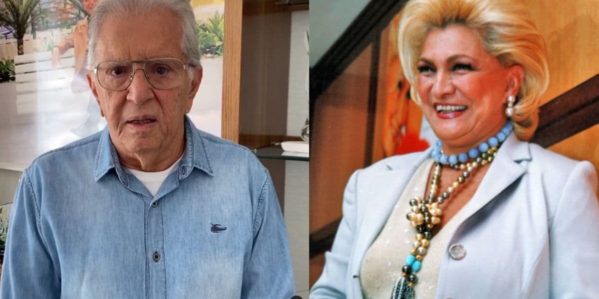Carlos Alberto fala com voz "chorosa" ao relembrar pedido de Hebe Camargo Carlos Alberto fala com voz "chorosa" ao relembrar pedido de Hebe Camargo