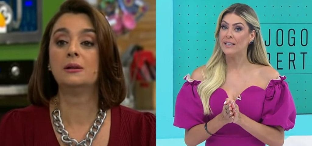 "Amigo é aquele que vai na sua casa", Catia Fonseca fala sobre Renata Fan e dá recado ao vivo na Band