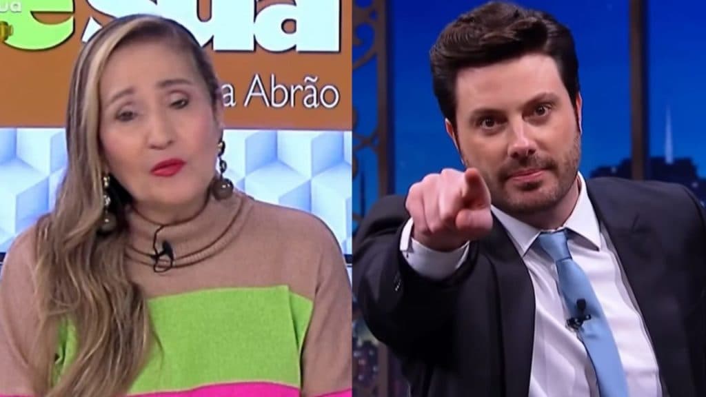 "Toma", Danilo Gentili perde as estribeiras no SBT e se vinga de Sonia Abrão: "Vou te por na privada"