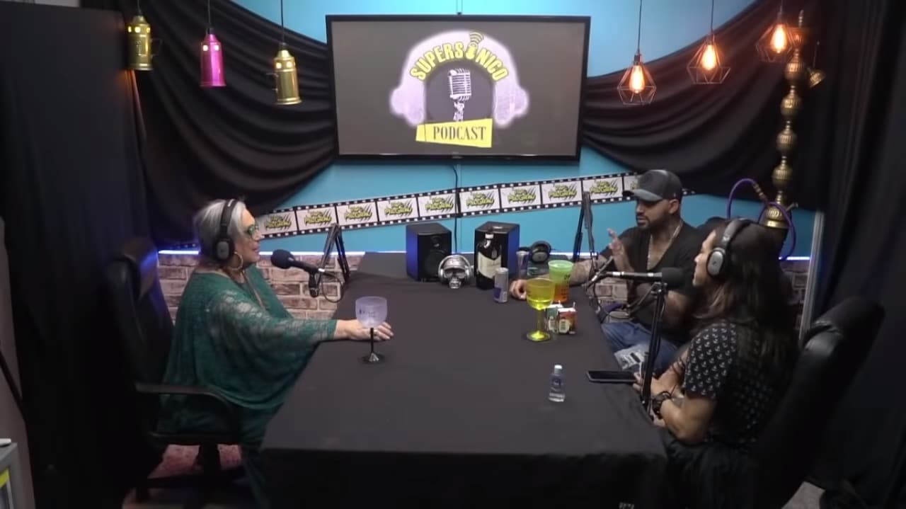 Mamma Bruschetta no Supersônico Cast (Foto: Reprodução/YouTube)