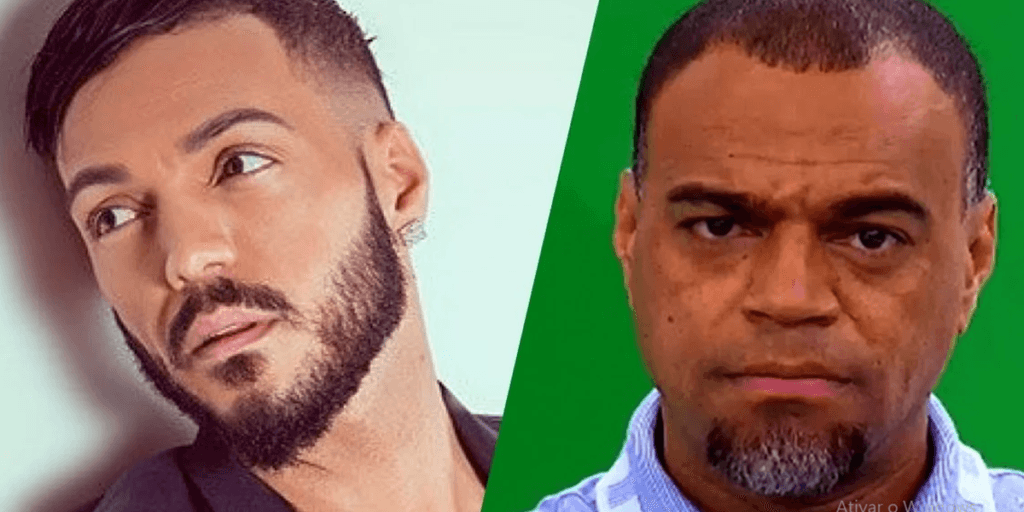 Belo é cercado na Band, humilhado por Denilson por dever 5 mi e tem show invadido: "Filho da p"
