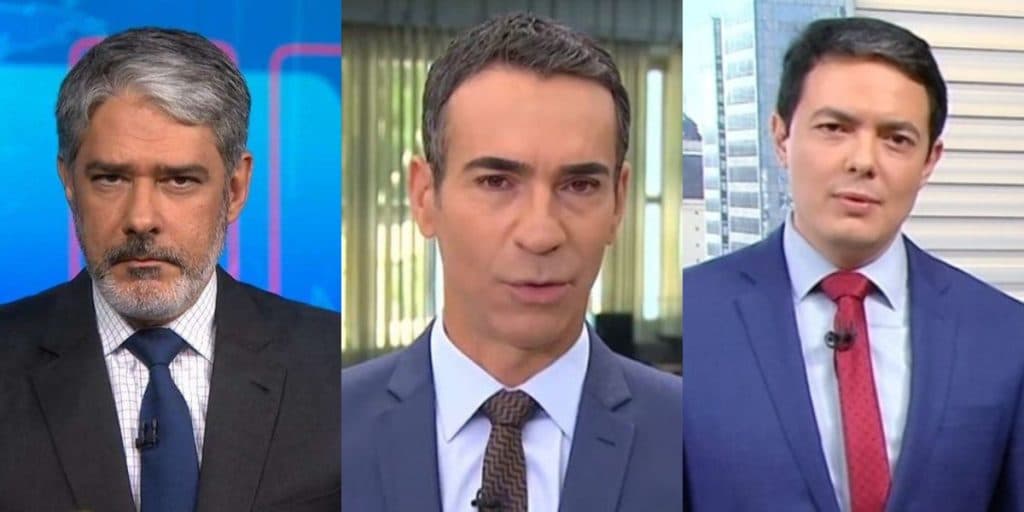 Bonner e Tralli sofrem queda em jornais da Globo, enquanto Severiano arrebenta no SP1: Audiências 20/06
