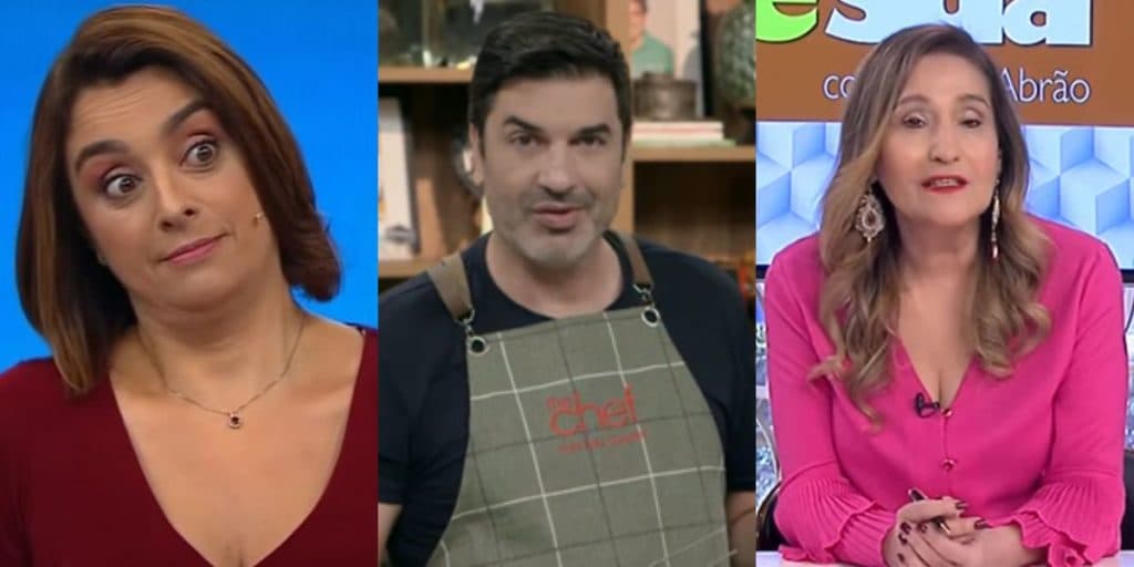 "Está vendo?", Edu Guedes expõe Sonia Abrão e Catia Fonseca no The Chef e confirma: "Sempre sabe mais"