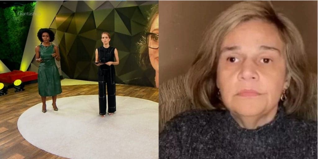 Claudia Rodrigues fez aparição na Globo