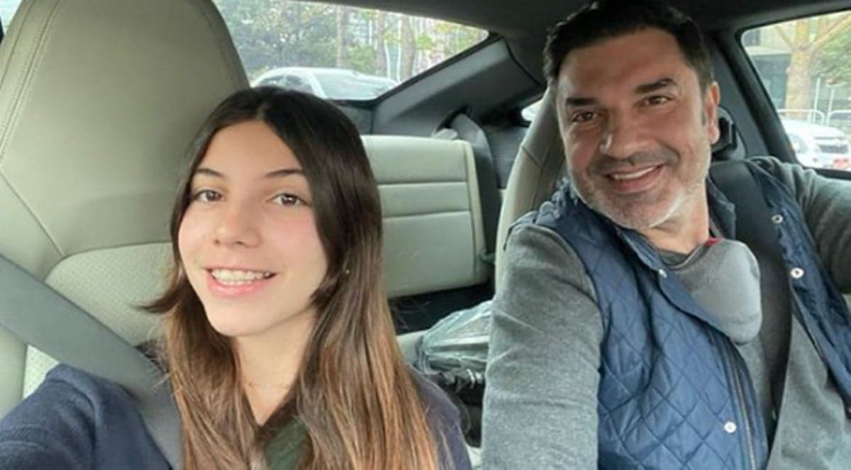Edu Guedes e sua filha, Maria Zurita (Foto: Reprodução/ Instagram)