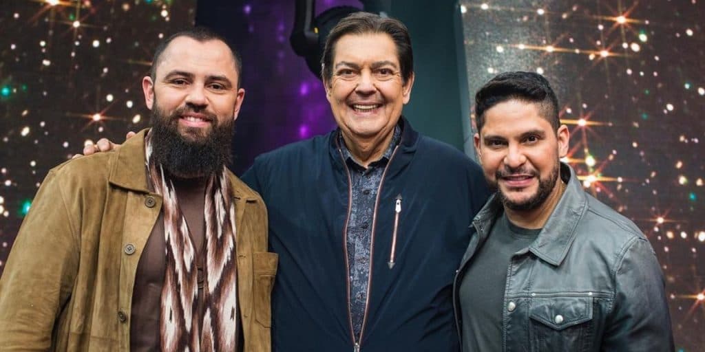 Jorge e Mateus estiveram no programa do Faustão