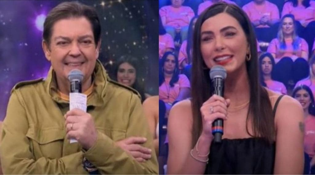 Filha de Datena agradece sua primeira oportunidade dada por Faustão