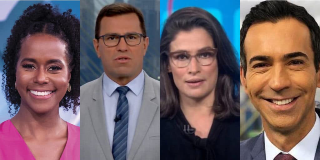 Maju, Renata, Bocardi e Tralli: Os âncoras amados pelo público que dão show de informação e profissionalismo