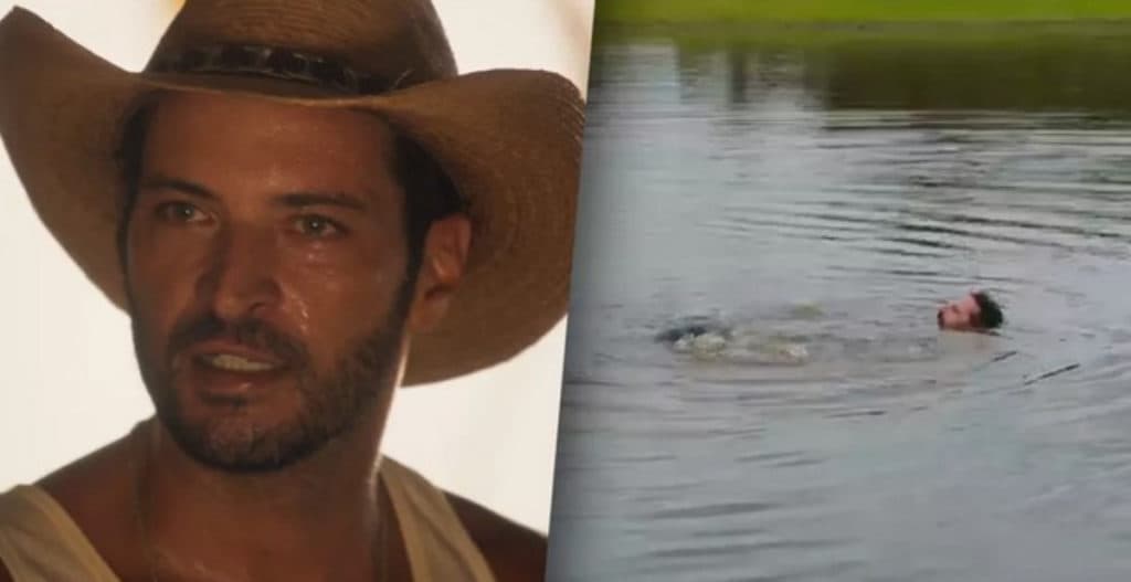 Luto: Ferido, Levi cai em rio e prefere morrer ao receber ajuda de rival em Pantanal: 'Sangrando muito'