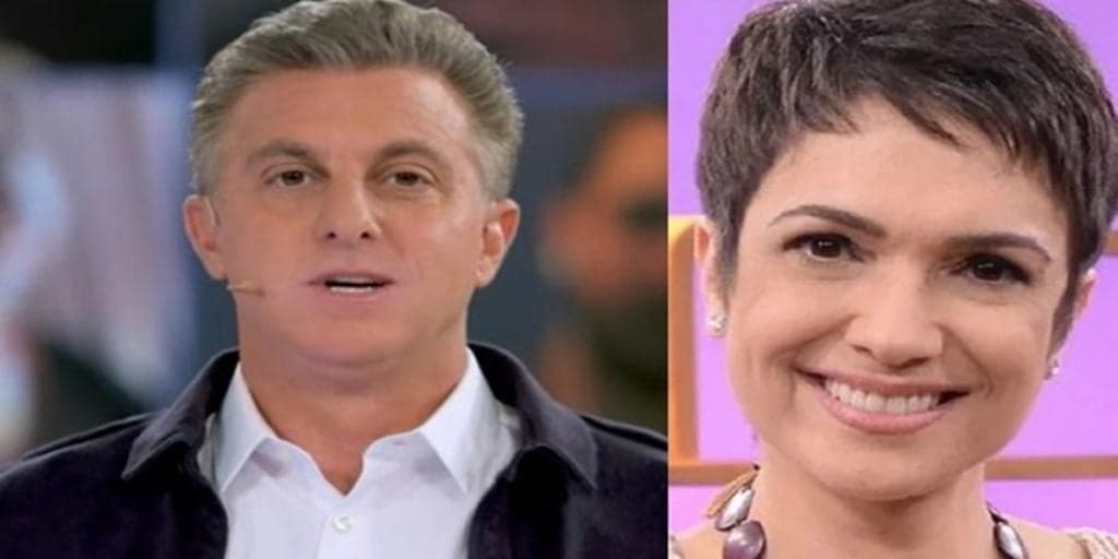 Luciano Huck manda recado para Sandra Annenberg