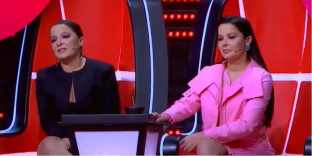 Maiara fica paralisada no palco do The Voice Kids e precisa ser amparada por Maraisa: "Perdeu a voz"