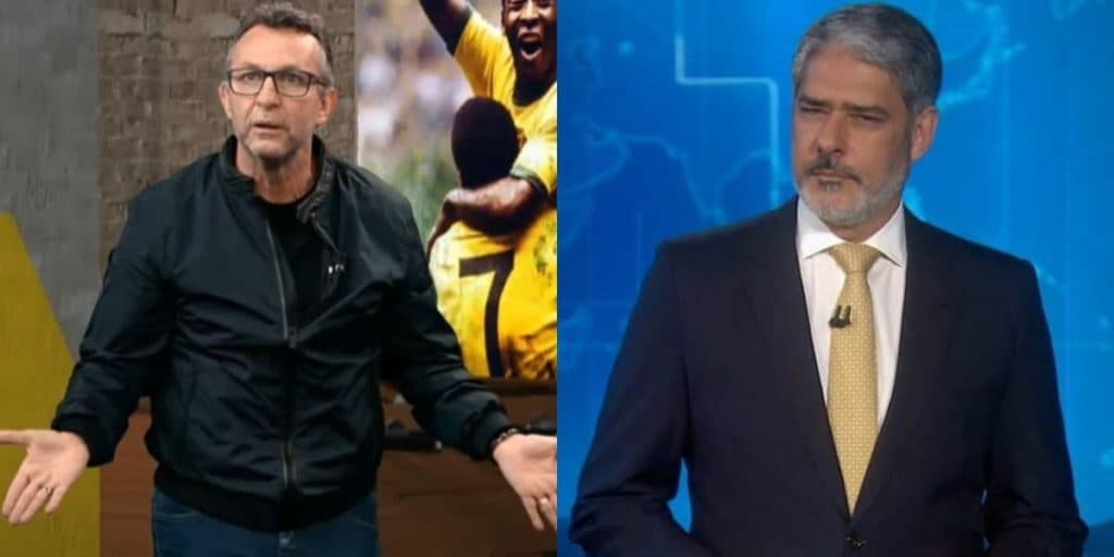 "Ficar bravo", Neto escandaliza na Band e sobra até para Bonner: "Se não pensam assim, podem ir embora"