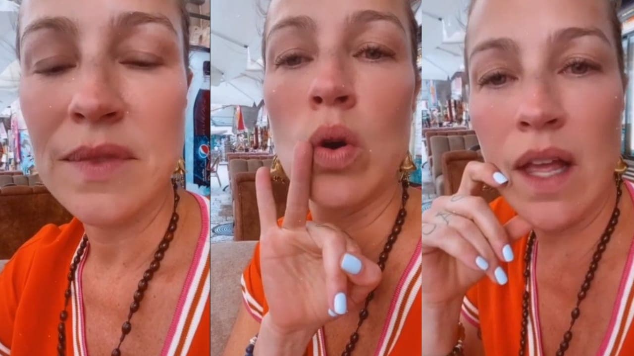 Luana Piovani desabafa nas redes sociais (Foto: Reprodução/Montagem/Instagram) Luana Piovani desabafa nas redes sociais (Foto: Reprodução/Montagem/Instagram)