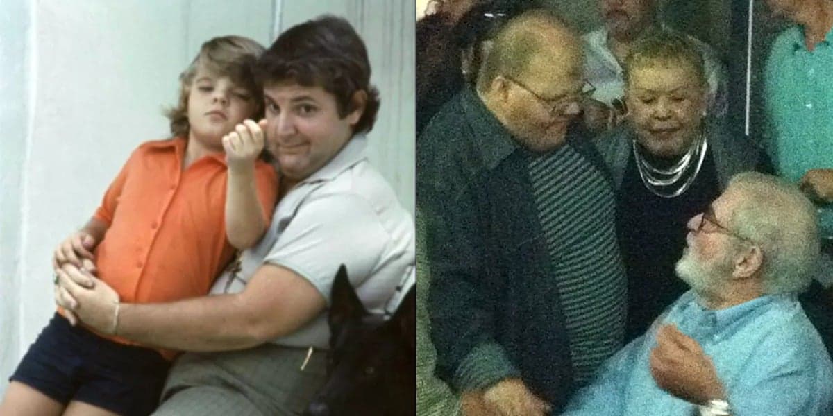 Jô Soares e o filho, Rafael Soares (Foto: Reprodução)
