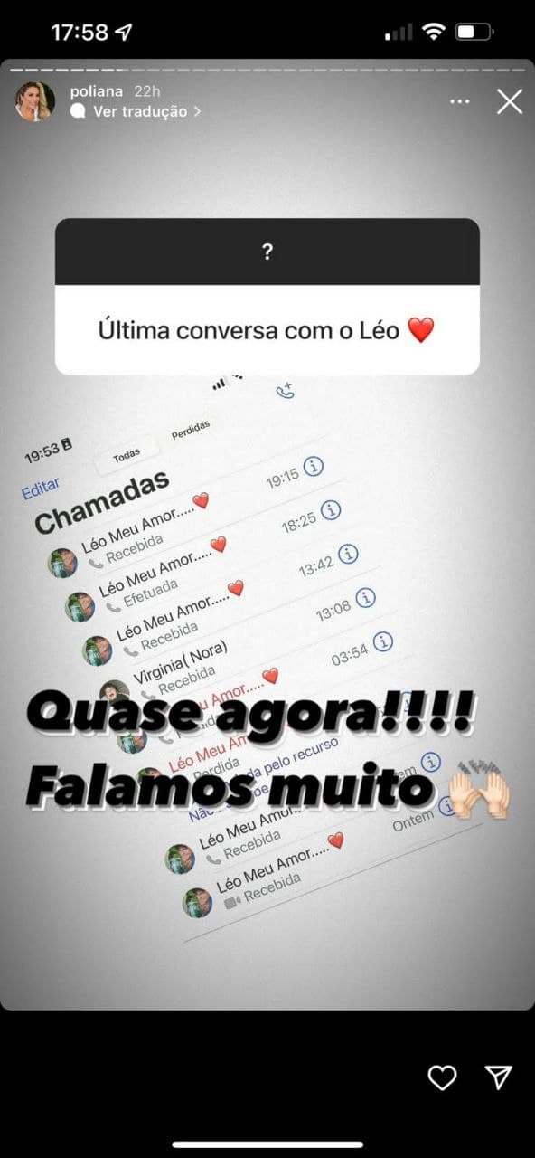 Poliana Rocha conversa com fãs no Instagram (Foto: Reprodução)