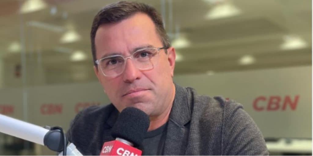 Muito discreto, Rodrigo Bocardi expõe esposa e deixa público perplexo: "Como ela é bonita"