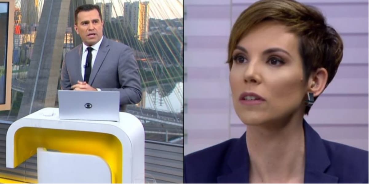 Rodrigo Bocardi e Gloria Vanique - Foto: Reprodução