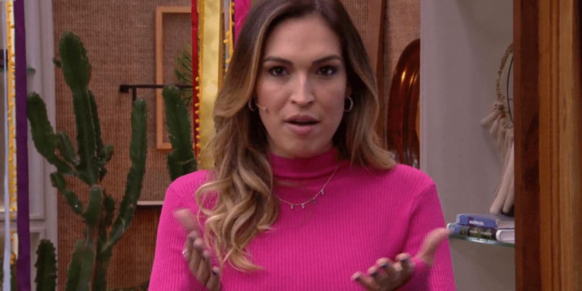 Talitha no "É de Casa" (Foto: Reprodução/Globo)