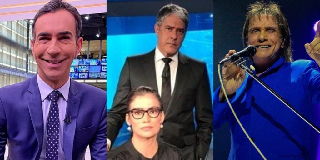 Anitta, César Tralli, Marcello Antony e Roberto Carlos: famosos dão o que falar e viram notícia no JN