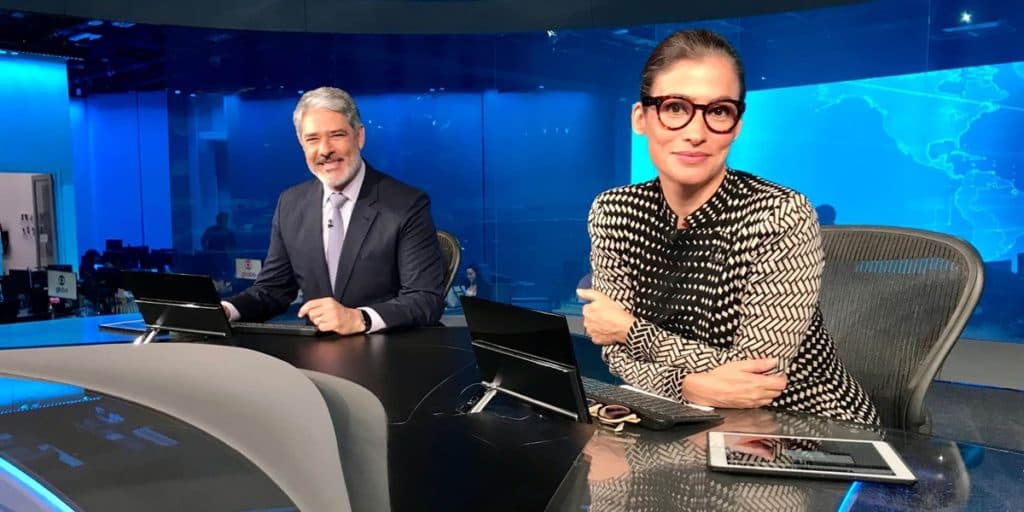 William Bonner e Renata dão notícia que animou os brasileiros