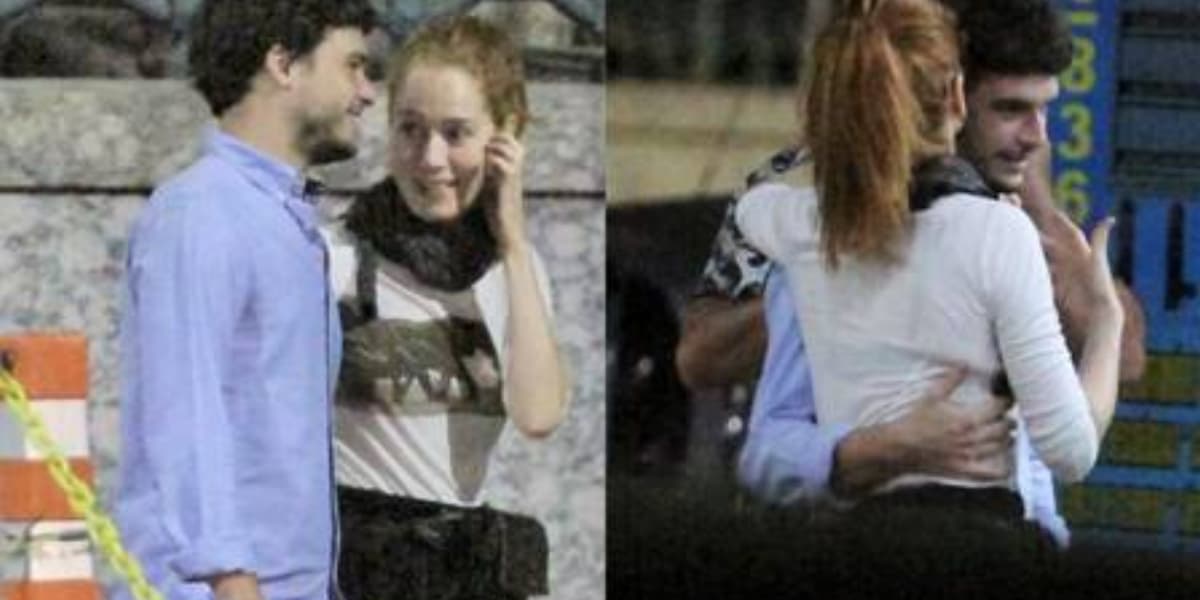 Camila Morgado flagrada com namorado (Montagem/ Extra) Camila Morgado flagrada com namorado (Montagem/ Extra)