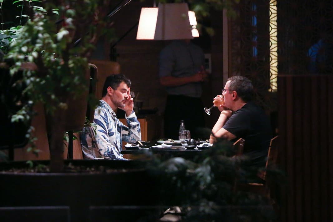 Camor Dalla Vecchia junto com o marido em jantar romântico (Foto: AgNews) Camor Dalla Vecchia junto com o marido em jantar romântico (Foto: AgNews)