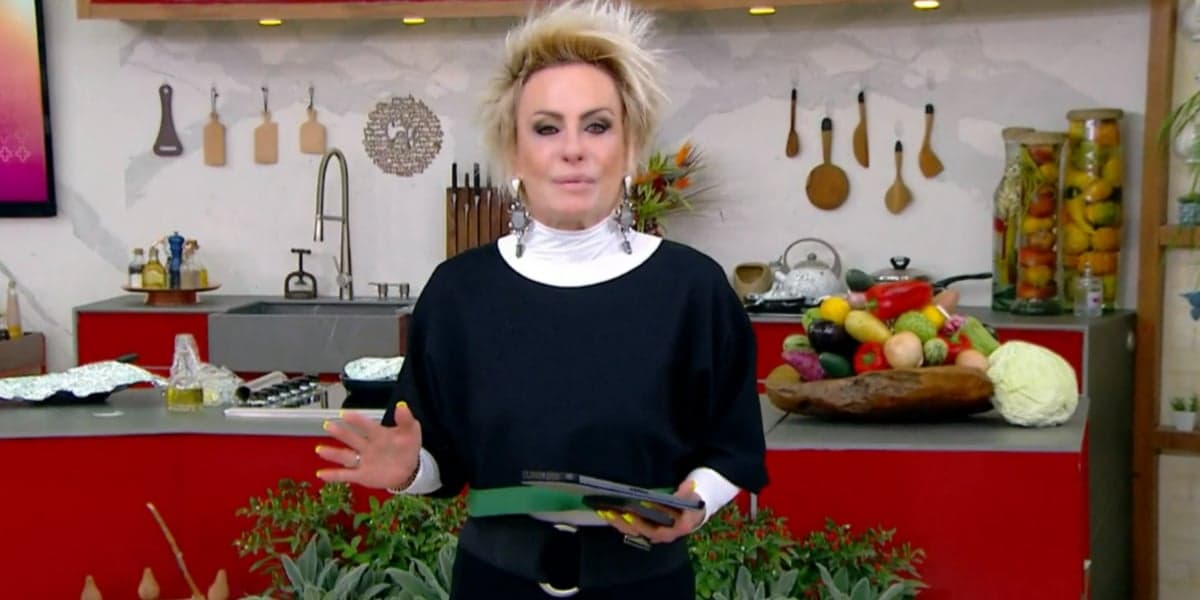 Ana Maria Braga no "Mais Você" (Foto: Reprodução/TV Globo)