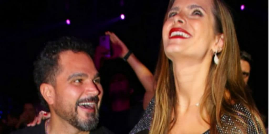 Luciano Camargo dá "sustos" na esposa