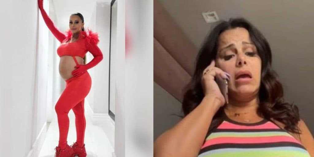 Viviane Araújo expõe o que está passando em reta final de gravidez e confirma dificuldade: "Eu não estou"