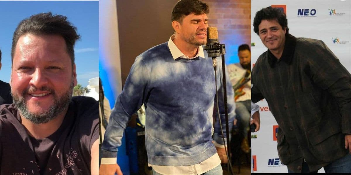 Egon Júnior, Alexandre Canhoni e Robson Barros respectivamente (Reprodução: Montagem TV Foco) Egon Júnior, Alexandre Canhoni e Robson Barros respectivamente (Reprodução: Montagem TV Foco)