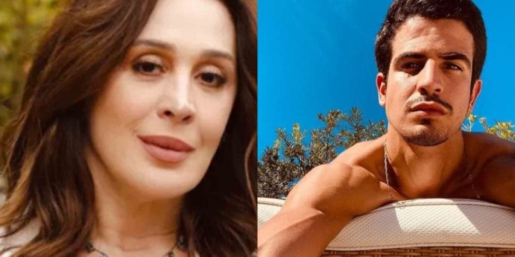 Enzo Celulari, filho de Claudia Raia, mostra sobrinho