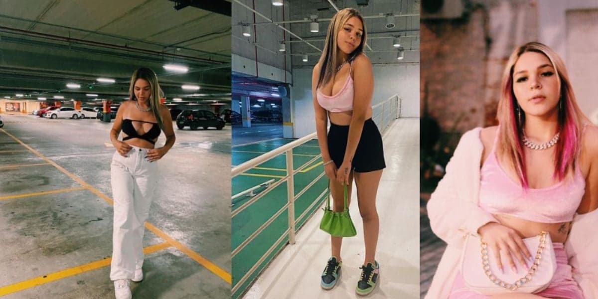 Aysha Benelli, filha de Simony ressurge com aparência de cair o queixo