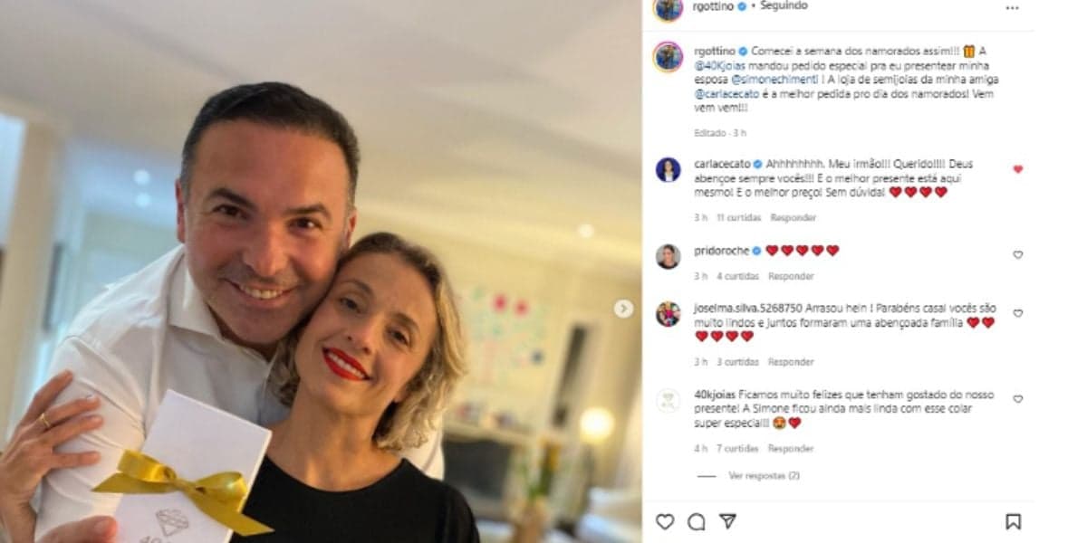 Veja com quem Gottino, Portiolli, Serginho e Bial são casados Veja com quem Gottino, Portiolli, Serginho e Bial são casados