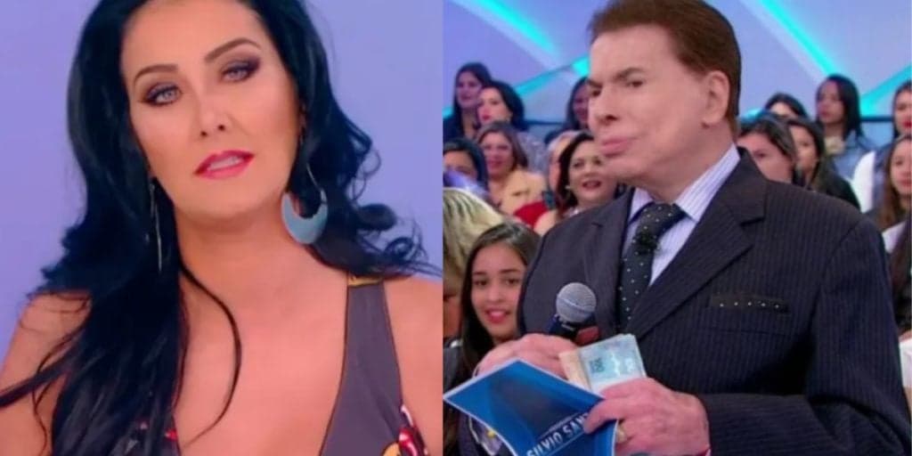 Helen Ganzarolli é 'dispensada' por Silvio Santos no SBT e chora