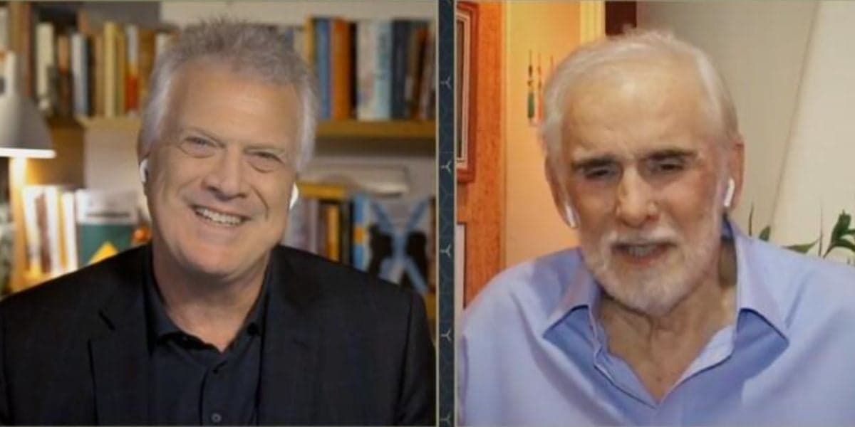 Francisco Cuoco no programa Conversa com Bial