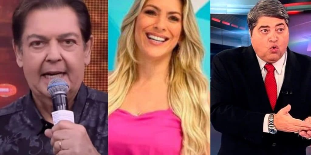 Faustão, Datena e Renata Fan têm salários vazados na Band e valores impressionantes deixam o público chocado