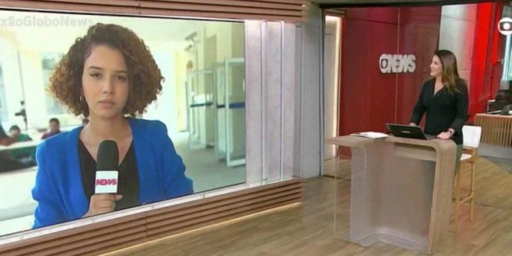 Âncora da Globo, Christiane Pelajo, se estranha com repórter ao vivo, se vinga e climão explode
