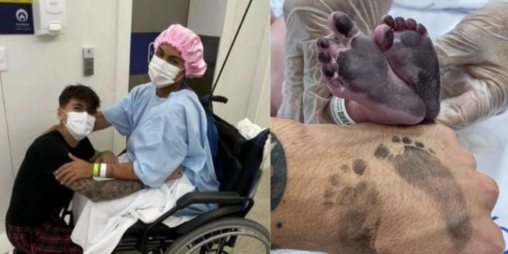 Nasce primeira filha do cantor Biel com Tays Reis e primeira foto do récem nascido é divulgada: "Meu Deus"