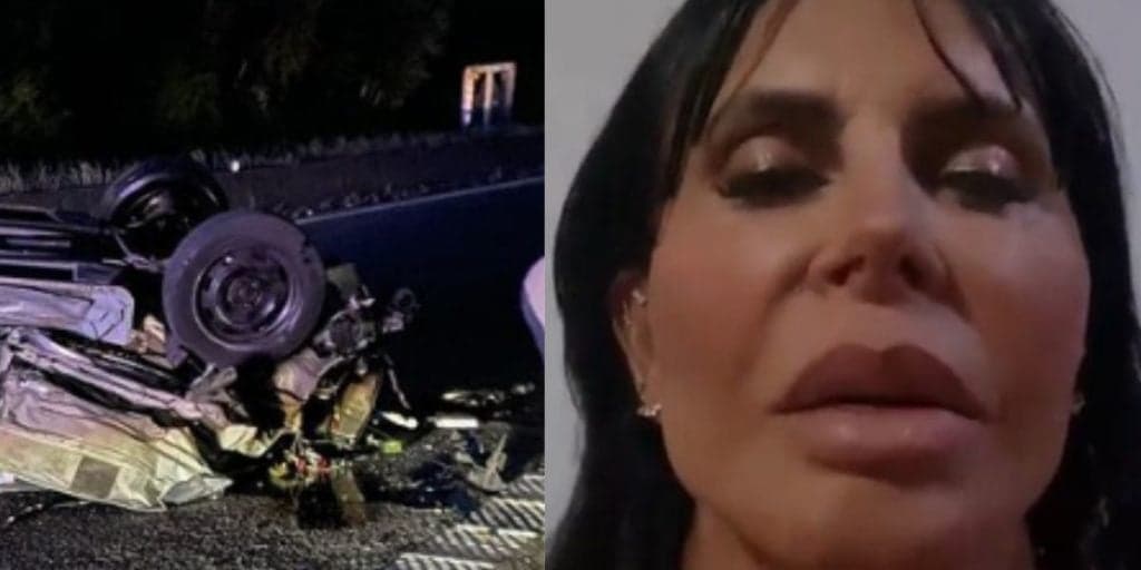 Filho da cantora Gretchen sobrevive a capotamento de carro: “Ressurgiu das cinzas”