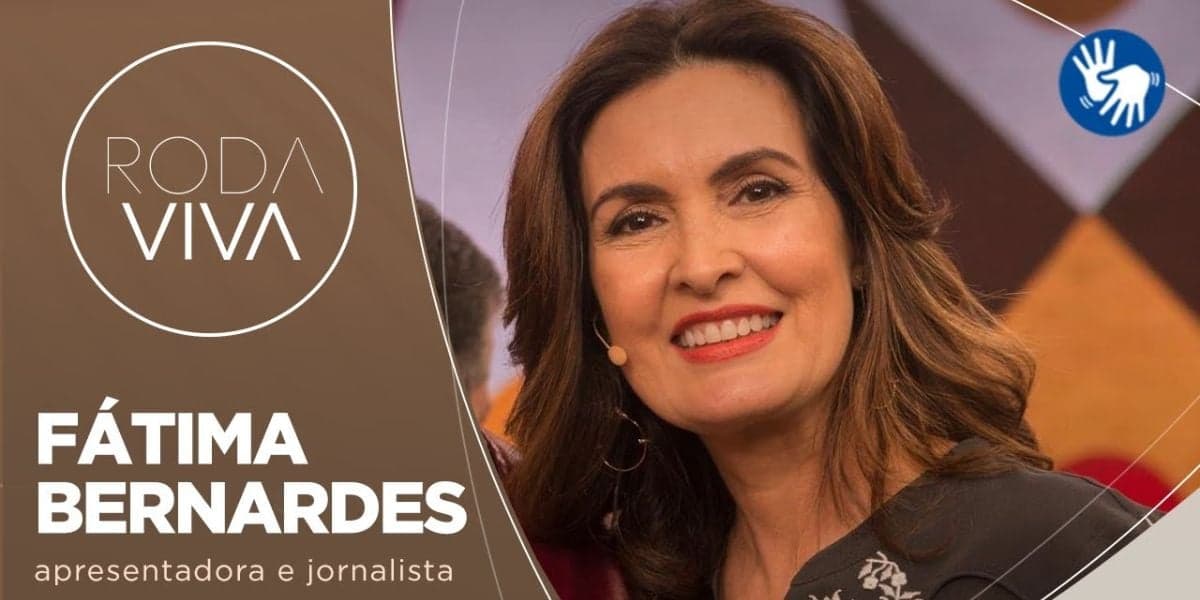 Fátima Bernardes convidada do Roda Viva (Reprodução: Youtube) Fátima Bernardes convidada do Roda Viva (Reprodução: Youtube)
