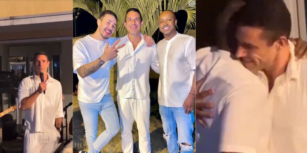Ex de Wanessa Camargo dá festão com famosos em mansão e manda indireta a cantora: "Estou renascendo"