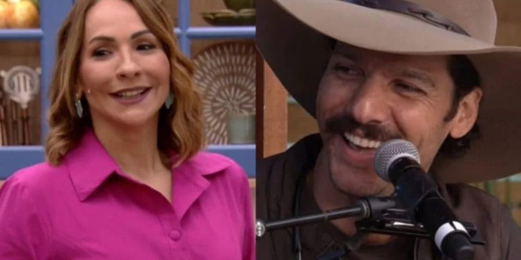 Maria Beltrão coloca Guito contra a parede, questiona sobre grupo de atores de Pantanal e implora por fofocas