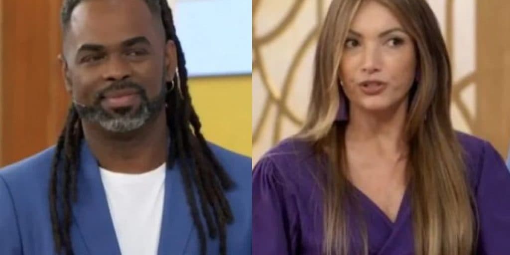 Patrícia Poeta é criticada por postura com Manoel Soares