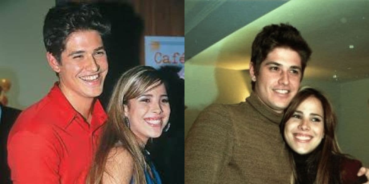 Wanessa Camargo e Dado Dolabella em primeiro relacionamento (Reprodução: Montagem TV Foco) Wanessa Camargo e Dado Dolabella em primeiro relacionamento (Reprodução: Montagem TV Foco)