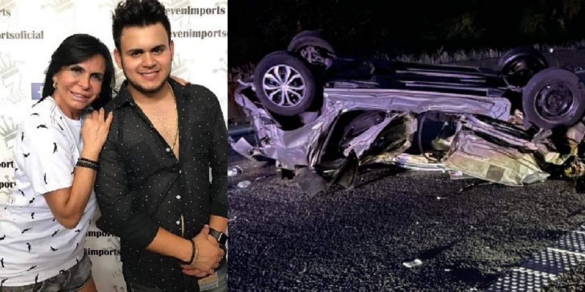 Gretchen atualizou o público sobre o estado de saúde do filho após grave acidente (Imagem: Montagem) Gretchen atualizou o público sobre o estado de saúde do filho após grave acidente (Imagem: Montagem)