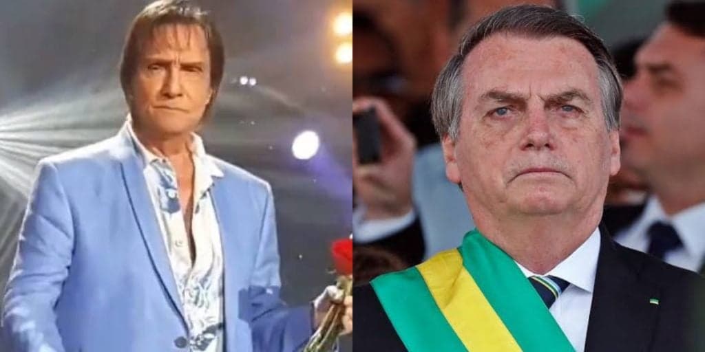 Após Lula receber apoio de Anitta, Bolsonaro corre atrás de Roberto Carlos