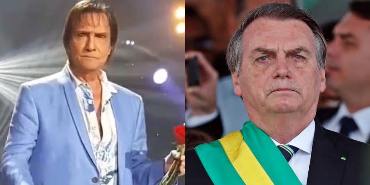 Roberto Carlos nega apoio a Bolsonaro e veta fotos com receio de manifestações políticas - Reprodução Roberto Carlos nega apoio a Bolsonaro e veta fotos com receio de manifestações políticas - Reprodução