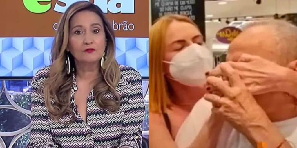 Stênio Garcia ataca Sônia Abrão, após ver esposa enfiando a mão na cara dele: "Vive da desgraça alheia"