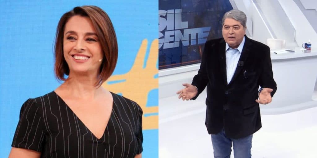 Datena abre programa com notícia sobre Catia Fonseca: "Estava lendo que a Globo queria levar ela"
